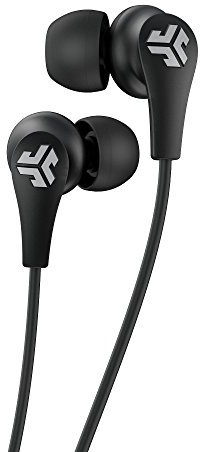 JLab Audio JBuds PRO Bluetooth Wireless Earbuds - Black - Titanium 10mm Drivers 6 Hour Battery Life Bluetooth 4.1 Extra Gel Tips and Cush Fins (Certified Refurbished)