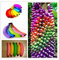 PLAT FIRM Germinazione dei semi: 200 semi Arcobaleno Banana semi Bonsai di piante da frutto Casa Decor Garden Delicious