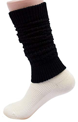 Grödo, Merino Beinstulpen Pique-Muster, 100% Wolle (kbT) (Schwarz)