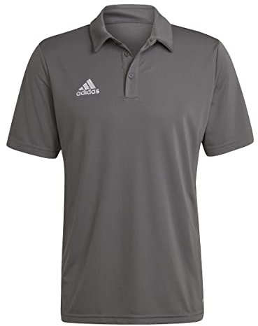 adidas Men's Entrada 22 Polo Shirt, Team Grey Four, M