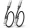 Acecene USB C to Lightning Cable Short [30cm, 2 Pack], MFi Certified iPhone Charger Cable USB C, Fast Charging Type c to Lightning Cable for Apple iPhone 14 13 12 11 Pro Max SE X 8 7 6 Plus iPad