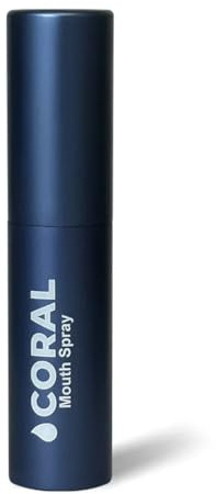 Coral Nano Silver Gentle Mint Moisturizing Natural Xylitol Mouth Spray, Sugar-Free, for Dry Mouth and Fresh Breath - 10 ML