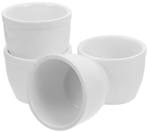 CONGARTENO 4pièces Coupes à Dessert Céramique Bols à Glace Idéaux Pour Fruits Et Apéritifs Parfaits Pour Fêtes Et Réunions