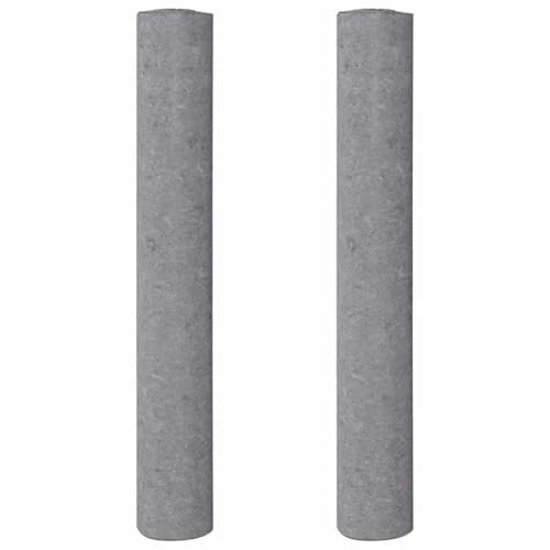 vidaXL Rutschfeste Malervliese 2 Stk. 10 m 280 g/m² Grau, Schutzvlies, Vlies Anti-Rutsch, Bodenschutz Malervlies, Abdeckvlies, Malerabdeckvlies