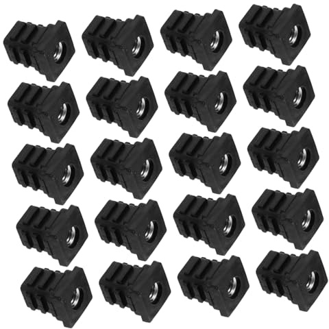 20pcs Plugs Adjustable Depth Secure Fit for Equipment