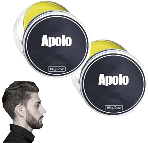 Apolo Cosmetics Para Barba, Estimulante Ultra Potente De Barba (2 piezas)