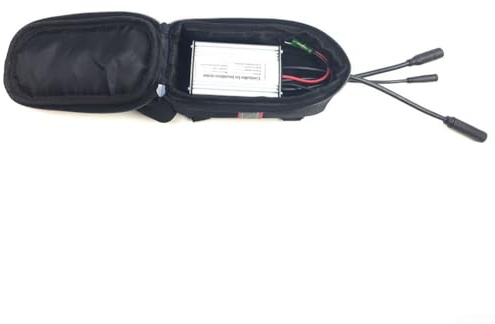 TONIXY Bicycle Controller Storage Pouch, Waterproof E-Bike Battery Protection Case With Secure Closure