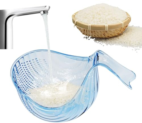 Setaccio per Frutta,Colino Lavaggio Verdure - Cestello Drenante a Maglia Fine per Casa, Cucina, Preparazione Insalata, Frutta e Riso