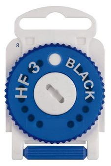 HF-3 Black Blau Cerumenfilter - Linke Seite HF3 Black Cerumenfilter (blau)