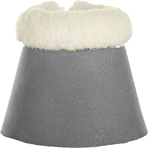 HKM Comfort Hufglocken grau Vollblut