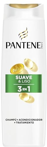Pantene Pro-V Soft & Smooth Shampoo, Conditioner und Behandlung, 3-in-1, unglaubliche Weichheit und Frizz-Kontrolle, 300 ml
