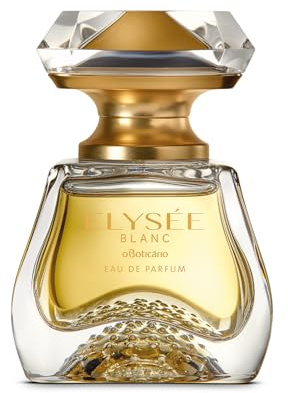 O Boticário | Elysée Blanc | Eau de Parfum Mujer | 50 ml | Perfume Mujer EDP | Amaderada Floral | Jazmín y maderas | Larga duración | Vegano | 50 ml