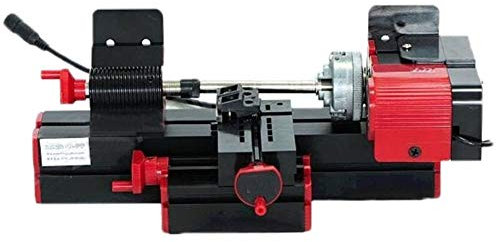 JUN-STORE 6 In 1 Multi Metal Mini Wood Lathe Motorized Jig-saw Grinder Driller Milling CNC Combined Machine Tool SENMIAO-TH