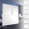Pannelli murali in PVC 3D - rivestimento murale bianco con effetto 3D - motivi a cubo (2QM confezione economica HD132 50x50cm) Idee per lo sfondo del soggiorno