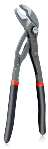 CCLIFE Alicates Extensibles 250 mm Cr-V Alicates Pico de Loro Tenazas con Botón de Ajuste