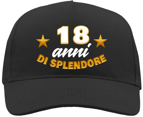 Generico Gorra de 18 años para niño niña cumpleaños gadgets regalo - esplendor 18 años, 18 años., Talla única