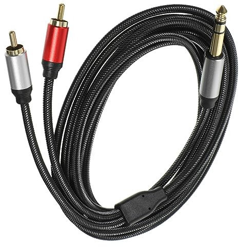 FUNOMOCYA Cavo Adattatore Audio Da Maschio Doppio Xlr Maschio Per Microfono Mixer e Altre Apparecchiature Resistente Alla Deformazione e Rottura Per Trasferimento e Conversione Del Suono