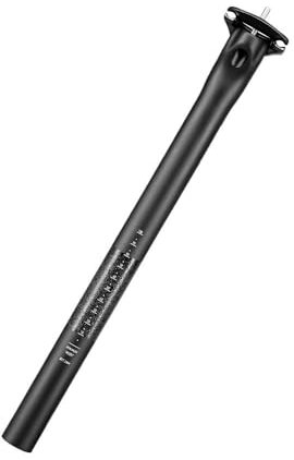 GFDSGRE SattelstüTze Carbon Sattelstütze 27.2/31,6 MM 0MM Offset MTB Oder Straße 400MM Sitzrohr Fahrrad Teile Mountainbike Ultraleicht Carbon Sattelstütze Fahrrad SattelstüTze(27.2mm)