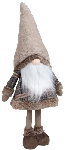 Christmas Paradise Wackelwichtel 55cm (80cm) Dekofigur stehend braun-beige