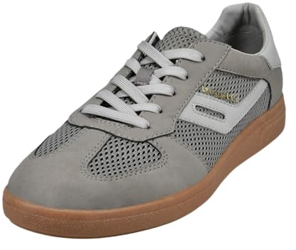 bugatti Zapatos de negocios para hombre, con cordones, Taupe 1400, 44 EU Ancho
