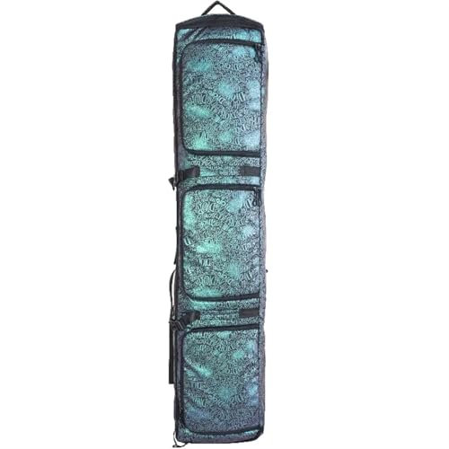 WXPXYBF Ski-Board-Tasche, 165 x 35 cm, wasserdichter Ski-Rucksack, multifunktionale, vollständig gepolsterte Snowboard-Reisetasche mit Rollen, Snowboard-Tasche