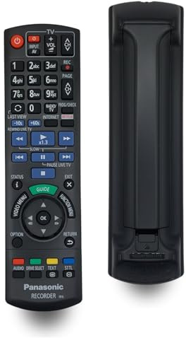 Panasonic N2QAYB001114 – Original-Fernbedienung für Panasonic Viera TVs – Achtung Nicht kompatibel mit Panasonic N2QAYB001113 !!!