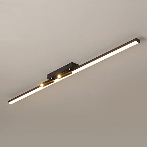 ZJHAHJY Lampada da soffitto lineare a LED da 31,5 con faretto da Superficie, lampadario a Isola Minimalista da 80 cm, faretti da soffitto per Cucina, Sala da Pranzo, Camera da Letto Commerciale