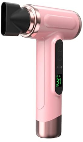 Asciugacapelli Senza Fili 15000mAh – Phon Portatile USB Ricaricabile 200W con Aria Calda e Fredda, Compatto per Viaggi, Campeggio e Dormitori Studenteschi