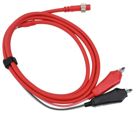 Elektrisk rullströmkabel kompatibel med DAIWA för 500MJ med 2 kärnor ren koppartråd och isolerade klämmor för säkra ledningar (2 m)