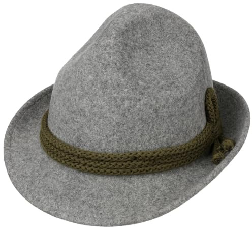 Lipodo Dreispitz Hut Klassik Trachtenhut Kordel Garniturband Made in Italy Herren Sommer Winter