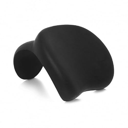 WAVE Luxury Foam Hot Tub Head Rest, Comfortable Quick-Dry Spa Pillow for Neck & Head Support, Fits Inflatable Hot Tubs & Spas, Black, 1 Pack