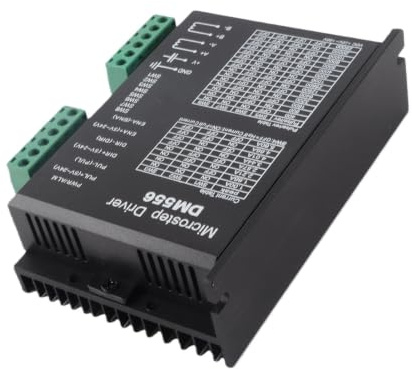 Akozon Schrittmotortreiber DM542 2-phasiger digitaler 18-48 V Gleichstrom für Serie 57/86 Schrittmotoren 4.2A DM556 2-phase Stepper Motor Driver 42/57 Stepping 24V-50V DC