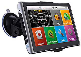 GABITECH 7 Zoll GPS Navigationsgerät Drive 7.0 für PKW LKW Wohnmobil, lebenslange Updates