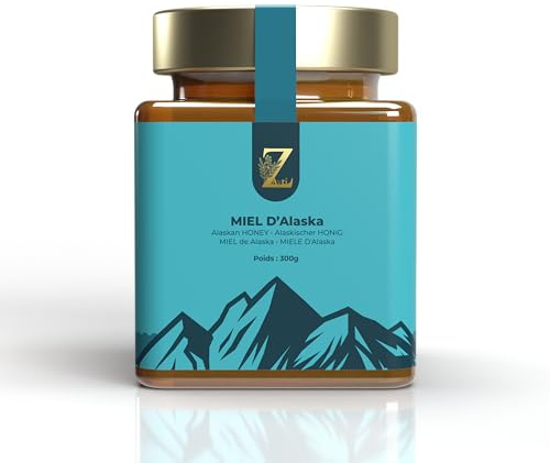 Miele di Alaska, raccolto dai prati vergini di epilobo subalpino, una rarità gustativa proveniente dall'Alaska