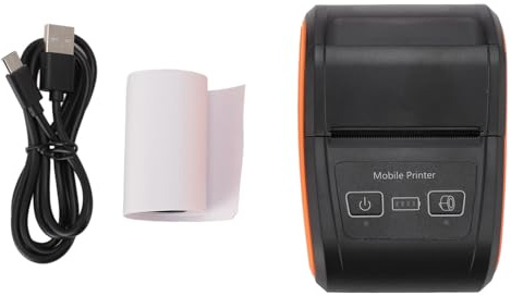 SEAFRONT Belegdrucker Schneller Druck 90 mm/s USB Bluetooth 57 mm Papierbreite Zeilendrucker für POS Büro Küche
