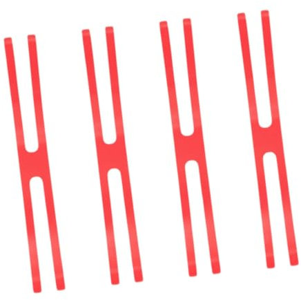 Gralara Silicone Dish Bands, Elastic Straps for Outdoor Activities, Red