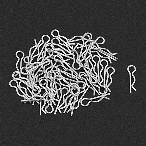 1 18mm R Type C Pin Clips Zinc Plated Retaining Pins Sp Clips H Pin Motive Ecially in Raulic He Equipmesplint 1mm Splint Rc 1mm Ft 50pcs R Type Goupille Hitch Pin Clip R Clips 2c