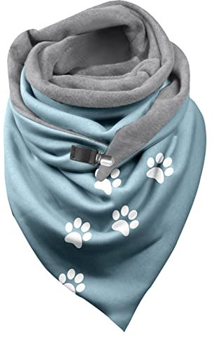 Generisch Dreieckstuch Damen - Damenschal Halstücher Gestrickter Multifunktionaler Baumwoll Wrap Kuschelig Schal Musselin Tuch Langer Scarf mit Fransen Winter Weihnachtsgeschenke