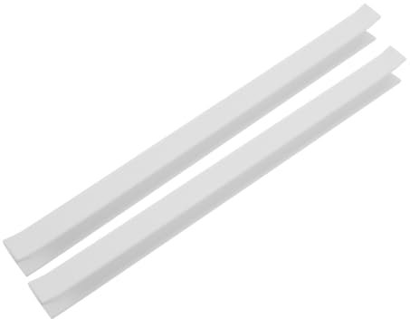 BESTOYARD Schubladenschienen Aus Kunststoff Weiß 28cm rutschfeste Führungen Für Schränke Und Kommoden Heimwerker Aufbewahrungslösungen Satz