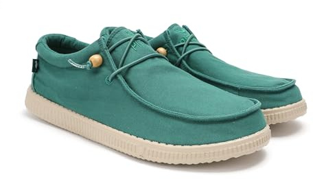 WALK IN PITAS | WP150 Washed | Mocasines de Hombre | Náuticos Casual | Zapatillas de Tela | Zapatos sin Cordones | Deportivas Casuales | Calzado de Walkinpitas