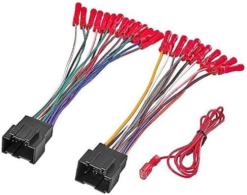 ZAPYVET Cablaggio autoradio, for 2005-2015, for Chevy, Silverado, 2007-2014, for GMC Enclave Yukon Savana, for Buick, installare l'adattatore del cavo del filo stereo del lettore CD con il connettore