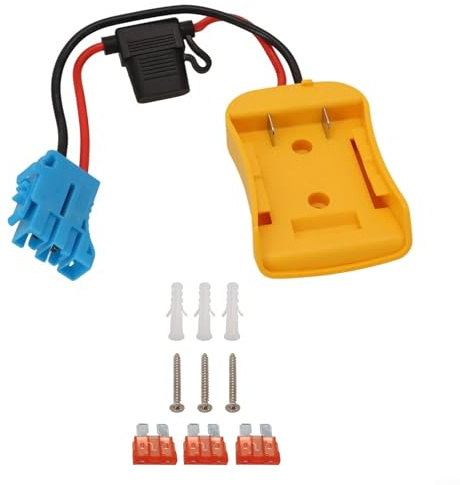 Adapter for 20V for battery to 12V with Wire Connector and Accessory Pack (blue)
