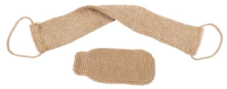 WOFASHPURET 2 Pièces Gommage Exfoliant pour Ensemble Bandeau pour Hommes et Femmes Nettoyage Doux