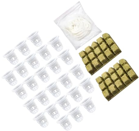 Milisten 1 Set Kit per Piante Idroponiche Set per Coltivazione e da Te per Ortaggi e Peperoni