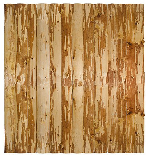 Weidenprofi Sichtschutz, Holzzaun Modell WALDEN, Gartenzaun aus Fichten- & Kiefernholz, (BxH) 150 x 116 cm, Bohlenzaun