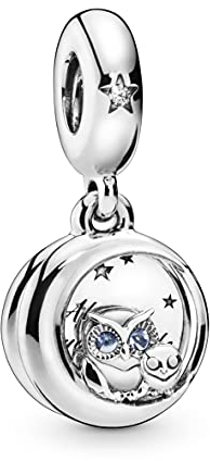 Pandora Femme Argent Charms et perles - 798398NBCB, Plaqué Argent, taille unique