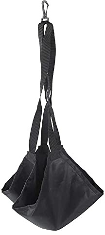 Schwimmen Widerstandsgürtel Schwimmen Kraftgürtel mit Schwimm Fallschirm Schwimmgürtel-Widerstandsgurt mit Netztasche(schwarz)