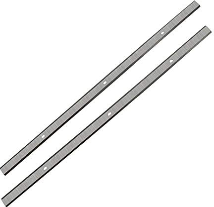 JTEX 12.5 Inch Planer Blades Replacement for Delta 22-560 22-562 22-565 TP305 TP400LS, Bauer 1621E-B, Wen 6550T, Craftsman 21758, Porter Cable PC305TP - Set of 2