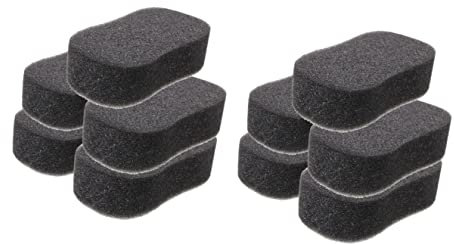 Mipcase 10pcs Horse Bath Sponges Jumbo Sponge Wipes for Horse Cleaning Body Grooming Supplies Soft for Animals