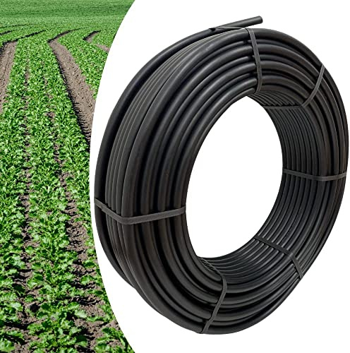 Tubo in Polietilene Ø 32 mm. PN6, Rotolo da 200 mt, Semi-Rigido a Bassa Densità PE-BD, per Irrigazione Campi, Orto e Giardino - Orto Facile
